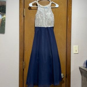 Young ladies formal dress.